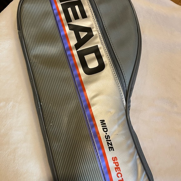 Pre-owned AMF Head Spectrum Racquet 3 7/8 Kevlar Mid-Size w/Case and Ball - Picture 6 of 6